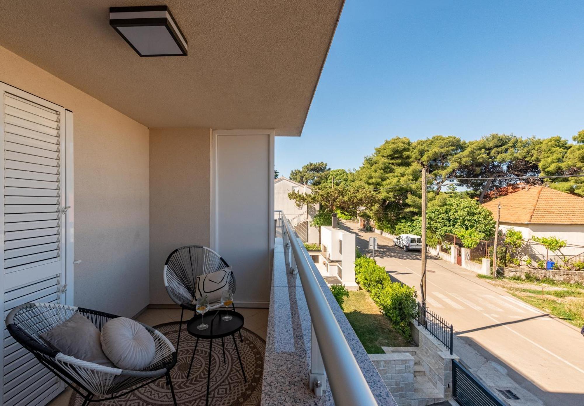 Apartments L&D Biograd Na Moru Esterno foto